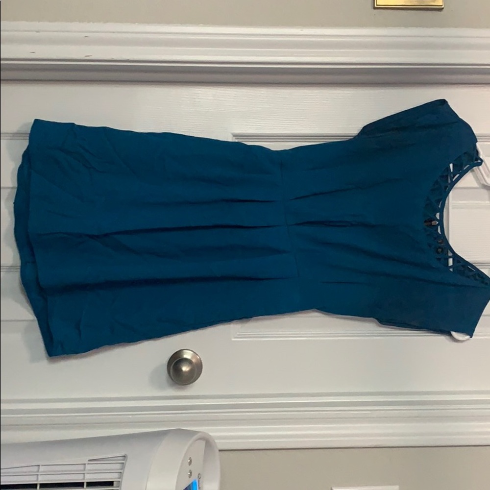 Blue dress